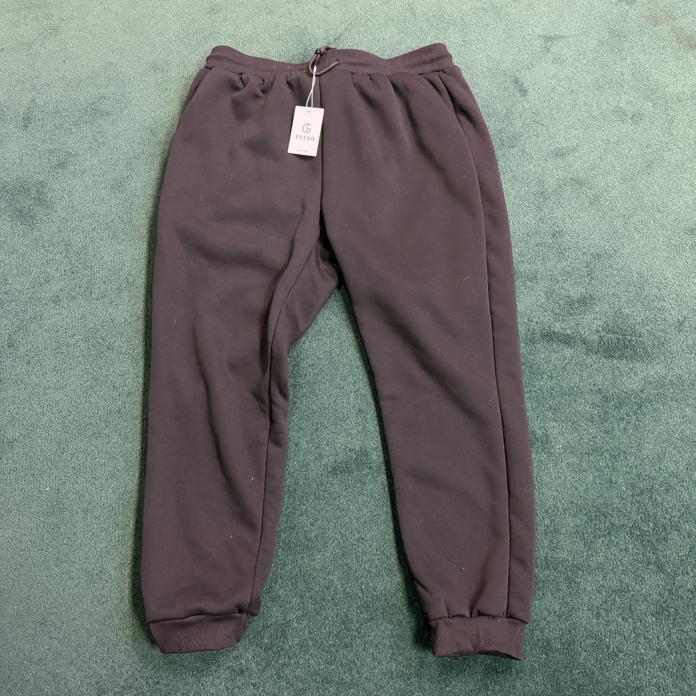 NWT Flygo Gorpcore Outdoor Athleisure Sports Apres-Ski 3XL Fleece Jogger Sweats